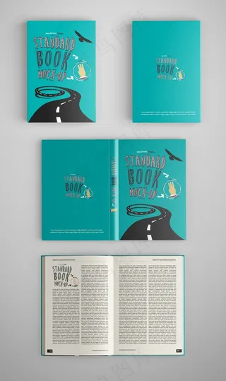 创意画册样机模板