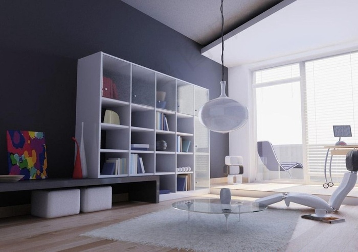 书房装修设计效果图