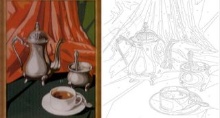 数字油画 咖啡物语 18色 规格 ...