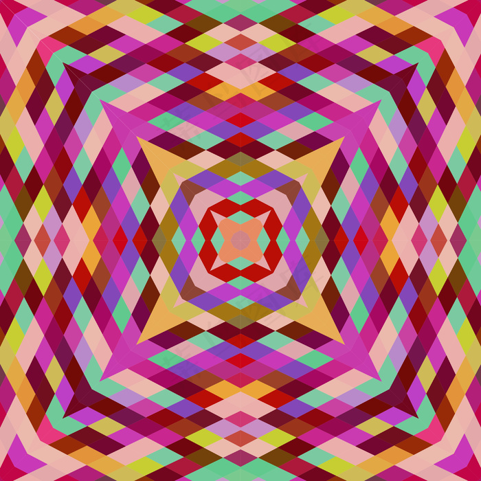 与你的文本背景的地方复古几何形状的...eps,ai矢量模版下载
