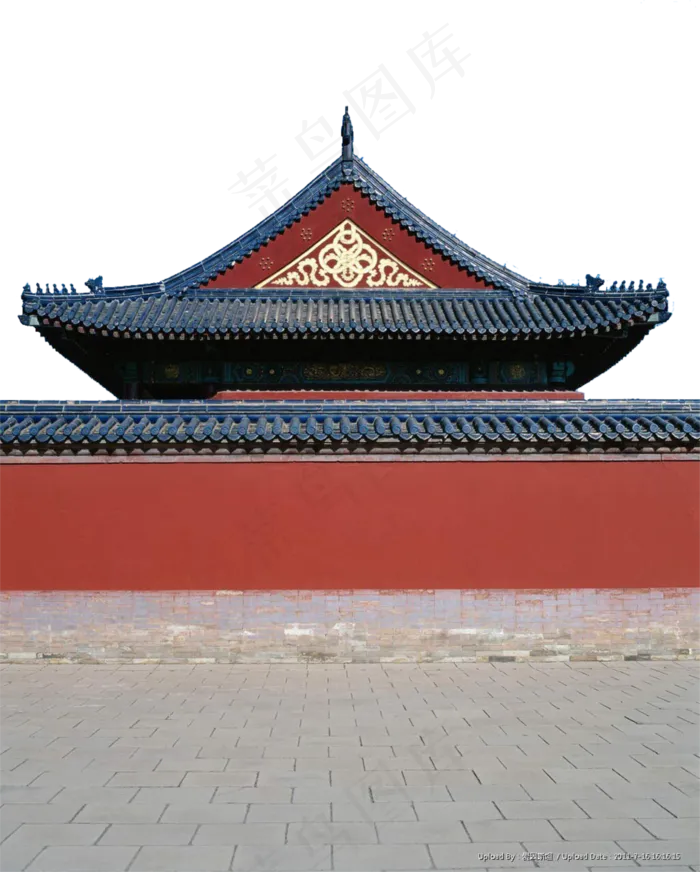 中式古建筑屋檐素材