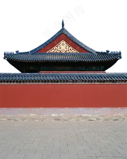 中式古建筑屋檐素材