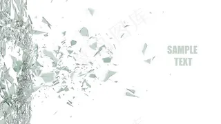 打碎镜子的英文字母