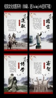 校园文化古典挂图