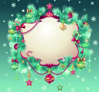 圣诞相框图片