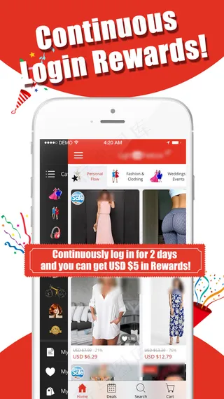 手机端开屏图 开机图片 活动图启动页促销