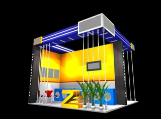 展览 展厅 展台模型图片