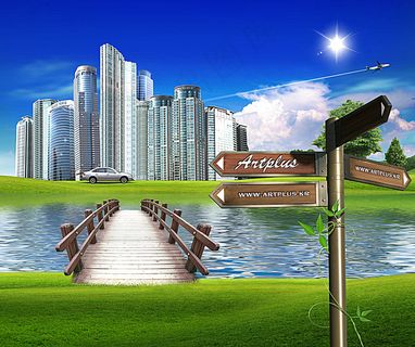 城市建设展板背景 城市建设展板背景