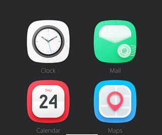 4枚优秀UI图标PSD源文件