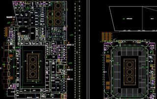 奥运摔跤馆 平面汇总