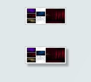 布纹背景材料与时尚花纹矢量