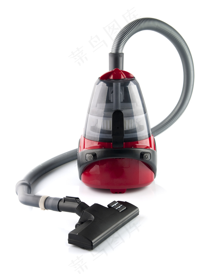 红色吸尘器