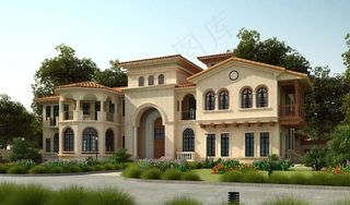 欧式别墅图片