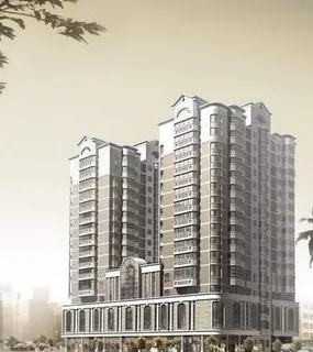 高层酒店式公寓建筑效果图－PSD分...