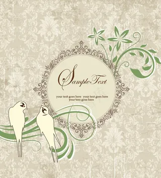 婚礼邀请卡图片