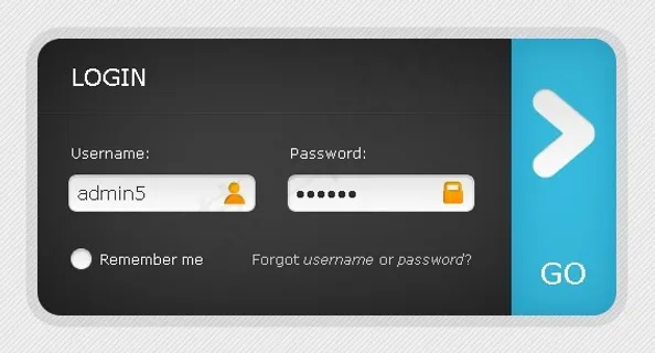 后台登录界面模板