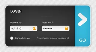 后台登录界面模板