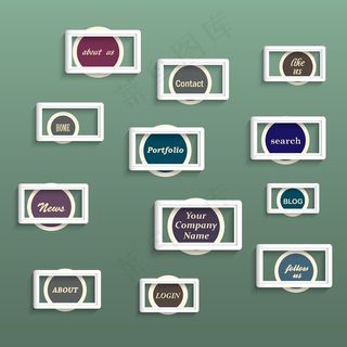 3D创意网站设计模板