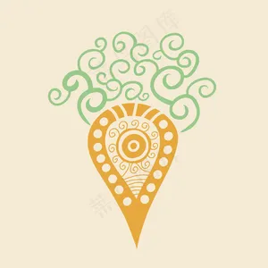 卡通胡萝卜插图