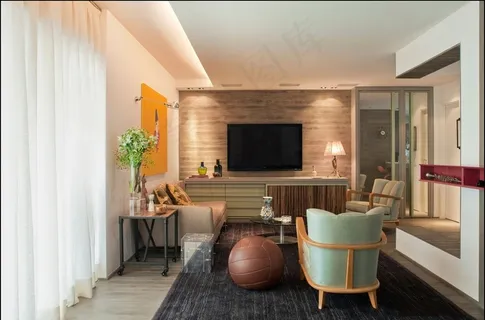 电视背景墙装修设计效果图