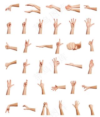 手姿势高清图片07