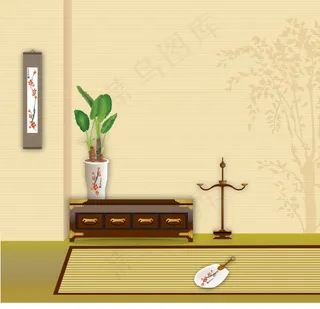 手绘家具矢量图片