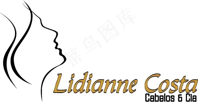 人物随笔个性LOGO设计矢量素材cdr矢量模版下载