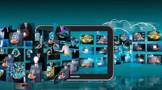 平板电脑未来科技商务图片