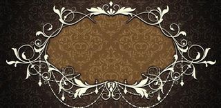 欧式花纹边框图片