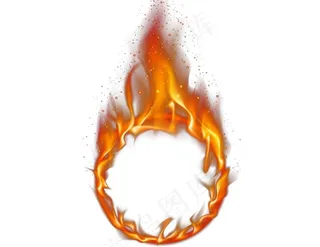 火焰火苗火圈元素