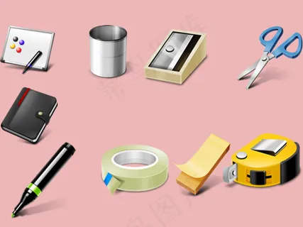 3D文具素材