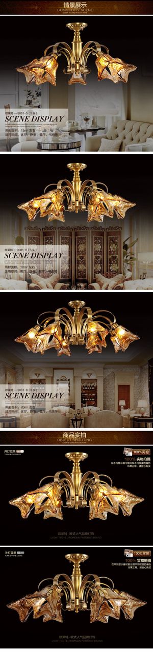 灯具灯饰吸顶灯详情页-尚影志