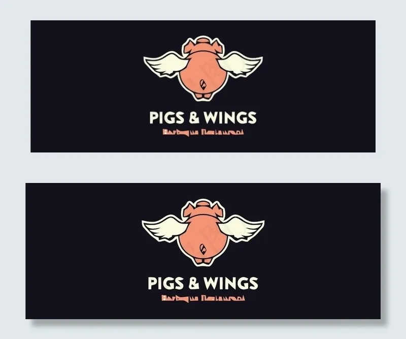 小猪logo图片ai矢量模版下载