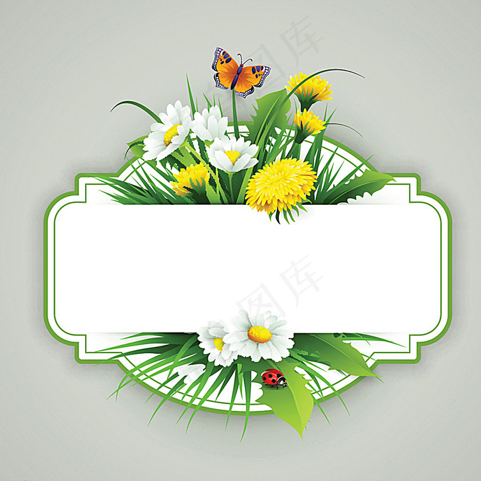 春天花卉背景图片