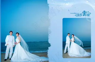 婚纱数码模版图片