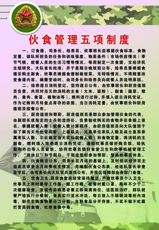 食堂宣传看板图片