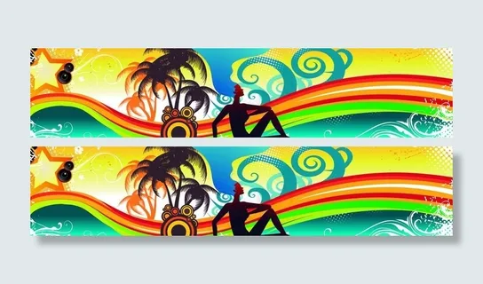 时尚夏日元素图片