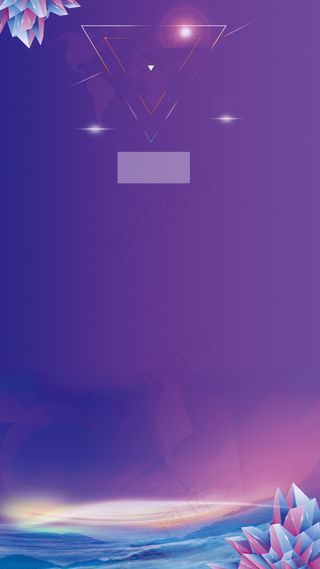 简洁大气深蓝平面广告背景H5背景