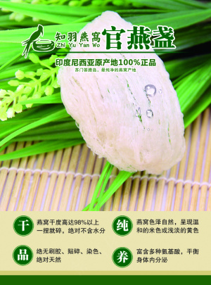 燕窝美容活动宣传海报