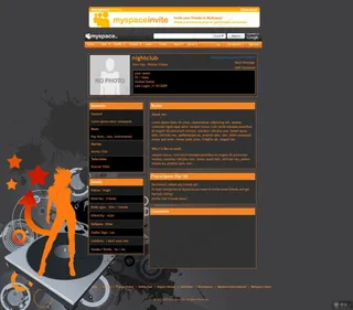 用户信息界面网页设计