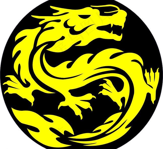 龙腾图图片cdr矢量模版下载