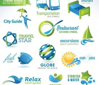 漂亮的图标设计的04个向量