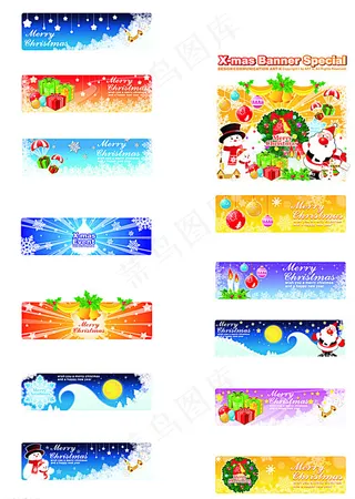 圣诞节矢量素材图片