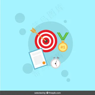 成功的商业图标