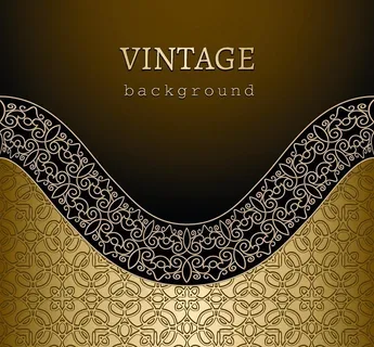 欧式花纹背景图片
