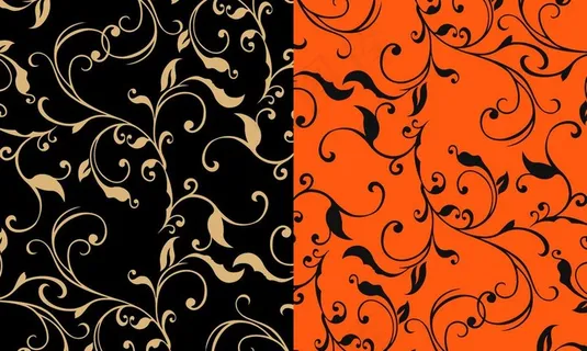 欧式藤缠花纹图片