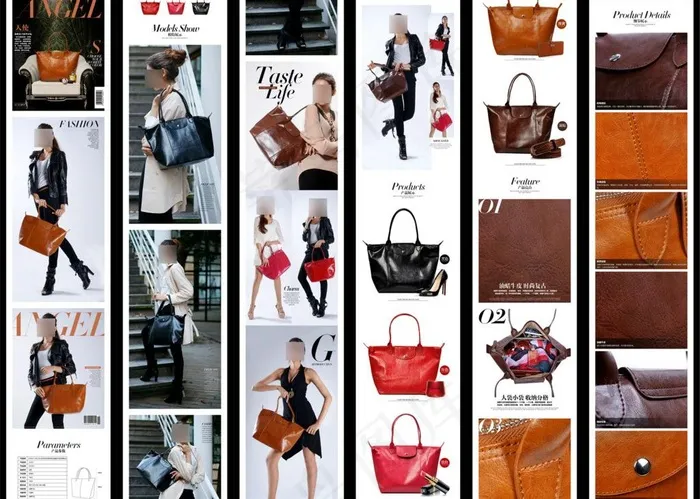 小三宝贝详情页模板标准款图片(950X26332(DPI:72))psd模版下载