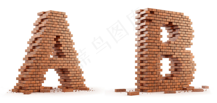 AB字体建筑设计