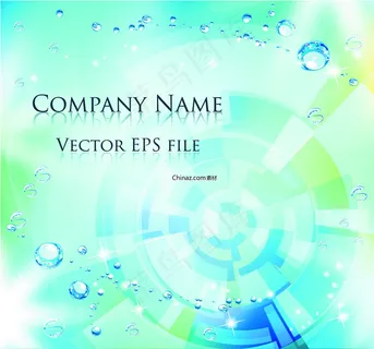 水滴光斑背景矢量图 水滴光斑背景矢量图