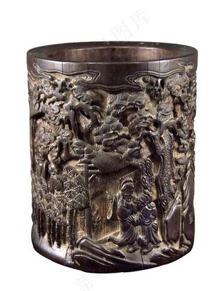 笔筒办公用品免抠素材PSD分层